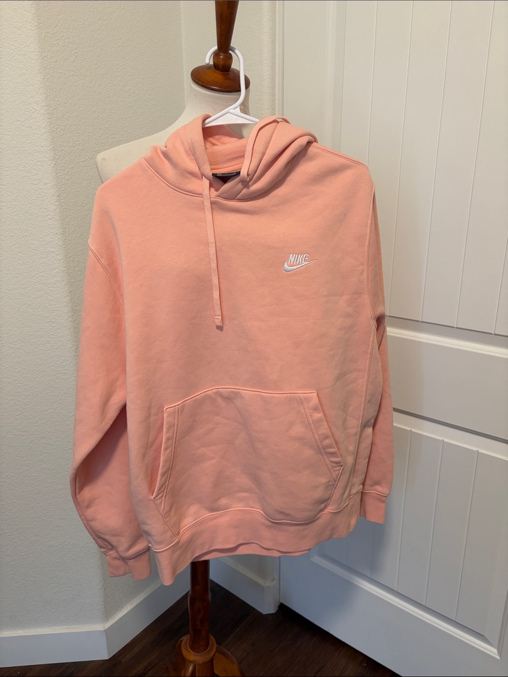 Nike Coral Pink Pullover Hoodie